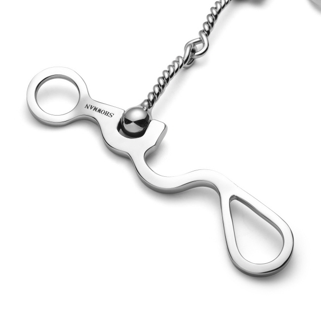 Showman S Shank with Twisted Wire Snaffle #3