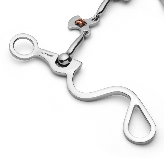 Showman Long S Shank with Floating Spoon Copper Rollers #3