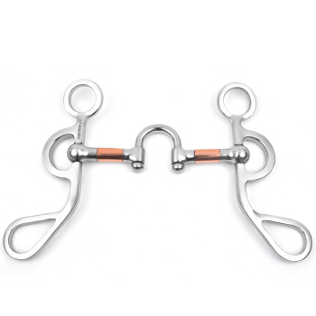 Showman Argentine Shank with Full Bar Copper Correction Port