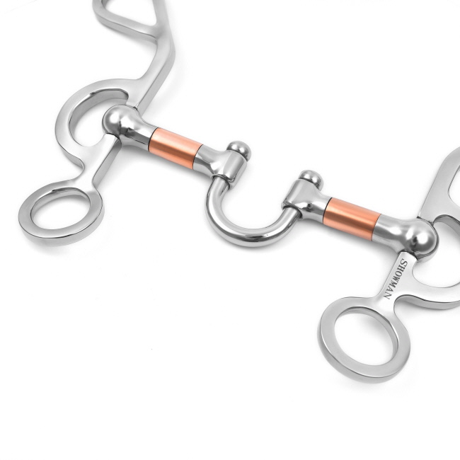 Showman Argentine Shank with Full Bar Copper Correction Port #2