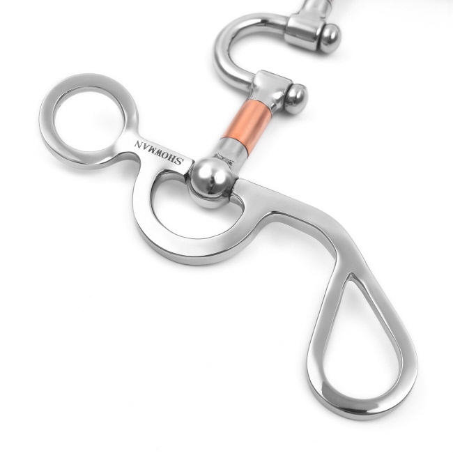 Showman Argentine Shank with Full Bar Copper Correction Port #3