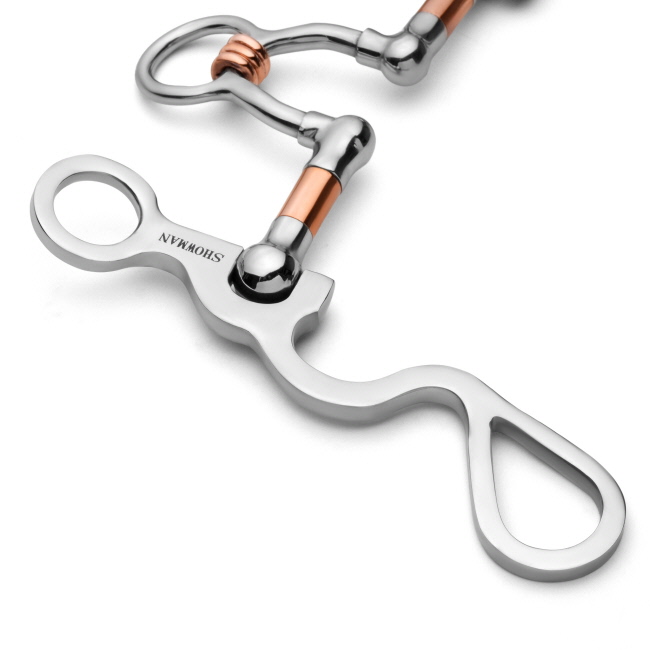 Showman S Shank with Copper Wrapped Ported Rollers #3