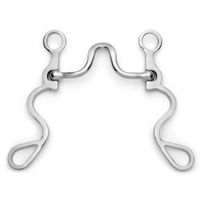 Showman Long S Shank with U Flat Tongue Relief