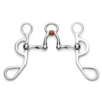 Showman Argentine Shank with Slow Twist Ported Copper Rollers