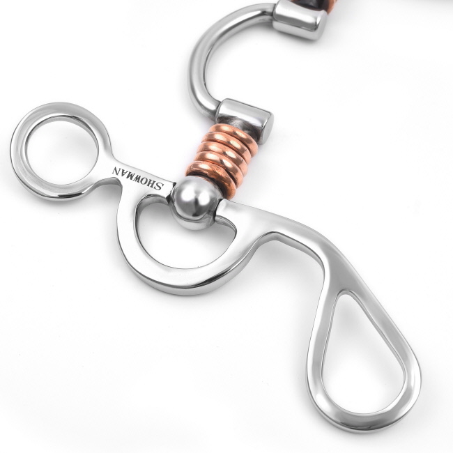 Showman Argentine Shank with Correction Port Rings #3