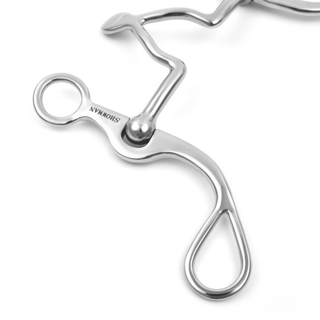 Showman Curved Shank with Cathedral Spade Port #3