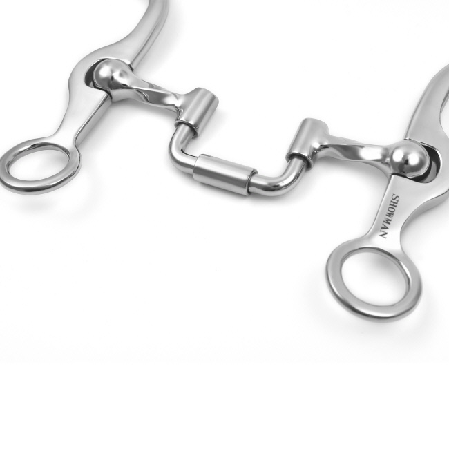 Showman Curved Shank with Slow Twist Correction Hinge #2