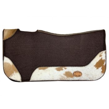Klassy Cowgirl 28" x 30" x 1" Barrel Style Hair on Cowhide Saddle Pad