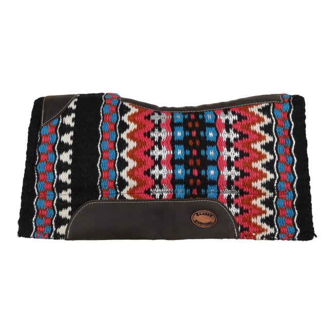 Klassy Cowgirl 28" x 30" Sundance Sunset Contoured Wool Top Saddle Pad with Felt Bottom