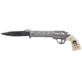 Billy the Kid Revolver and Bullet Knife Set