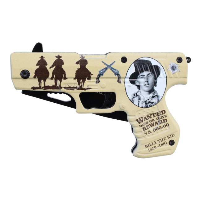 Billy the Kid Pistol Knife #2