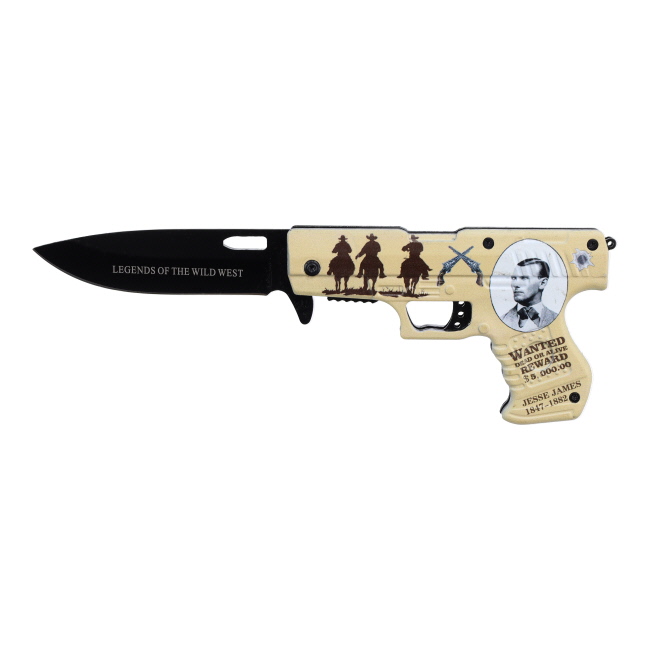 Jesse James Pistol Knife