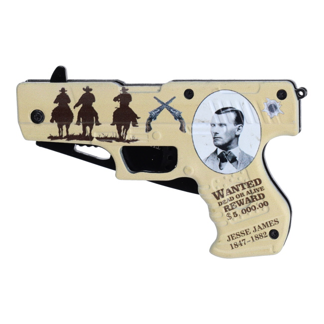 Jesse James Pistol Knife #2
