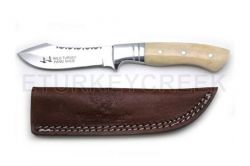 Wild Turkey Handmade Collection Hunting Knife with skinner blade