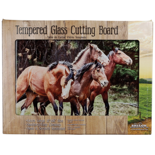 Timber Run Tempered Glass Cutting Board #2