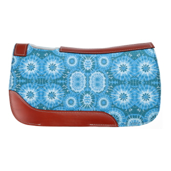 Showman 24" x 25" Ocean Burst Felt Youth/Pony Saddle Pad
