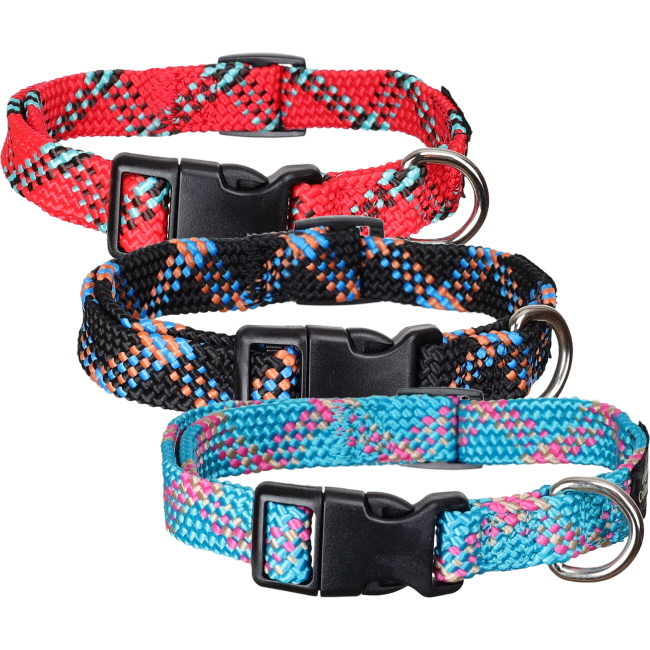 Legacy Flat Braided Dog Collar - Medium 14" - 20"