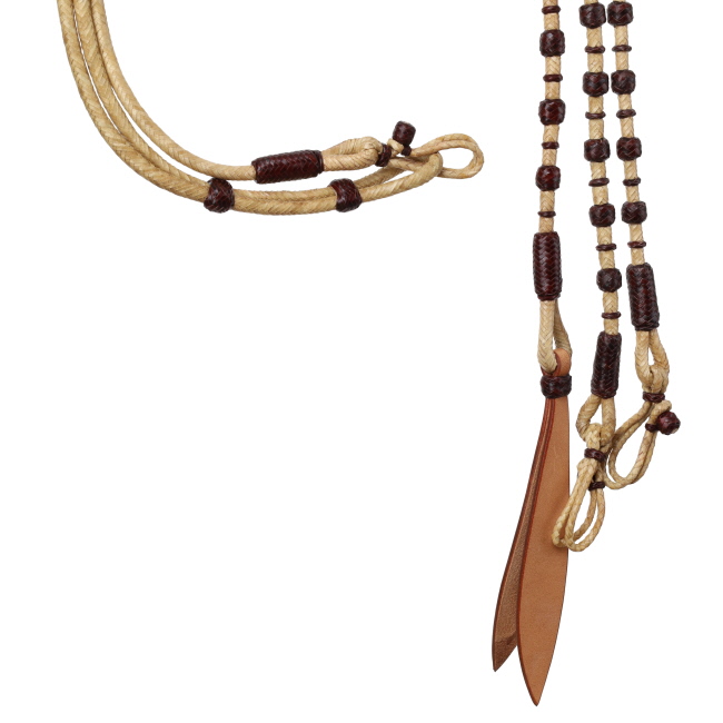 Showman Whiskey Brown Romal Reins #2