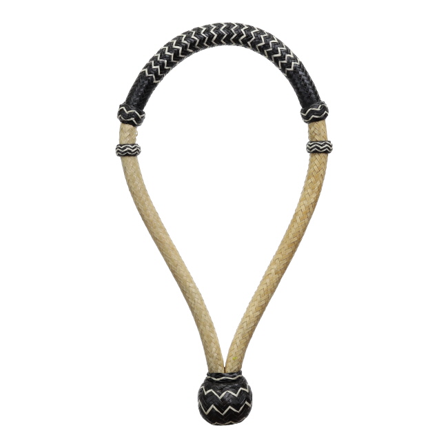 Showman Obsidian Rawhide Bosal