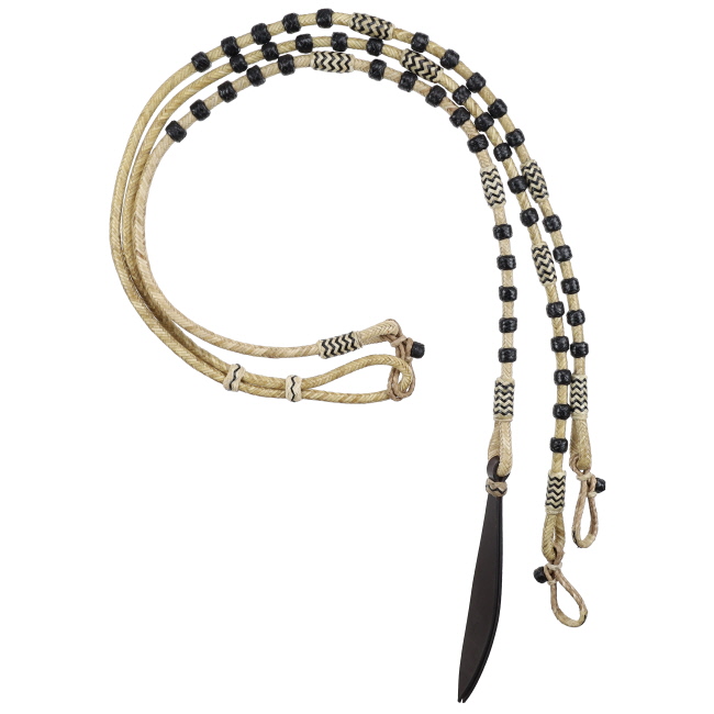 Showman Classic Rawhide Romal Reins