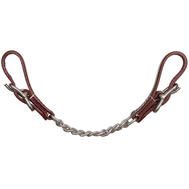 Showman Latigo Argentina Cow Leather Double Curb Chain #2