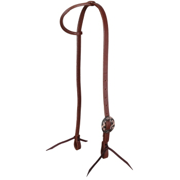 Showman Diamond Argentina Cow Leather One Ear Headstall