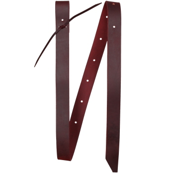 Showman 6' Argentina Cow Leather Tie Strap
