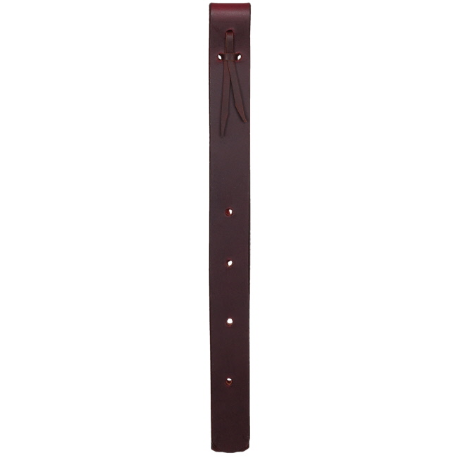 Showman 20" Argentina Cow Leather Off Billet