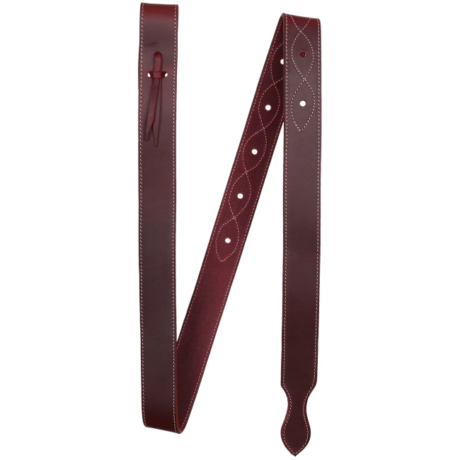 Showman 6' Stitched Argentina Cow Leather Tie Strap