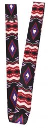 Showman Nylon Tie Strap with black diamond design