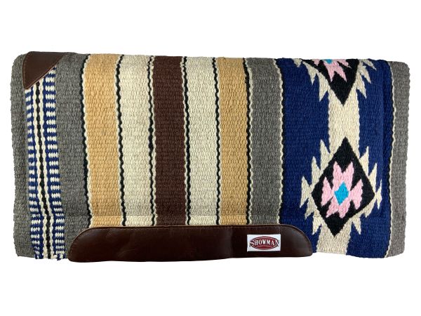 Showman 36" X 34" New Zealand Wool Cutter Style Saddle Pad #2