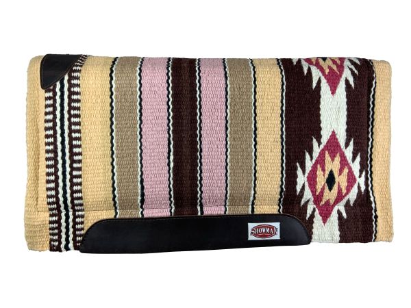 Showman 36" X 34" New Zealand Wool Cutter Style Saddle Pad #4