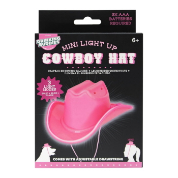 Mini Light Up Cowboy Hat