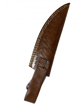 8" Old Ram Knife with Leather Sheath #2
