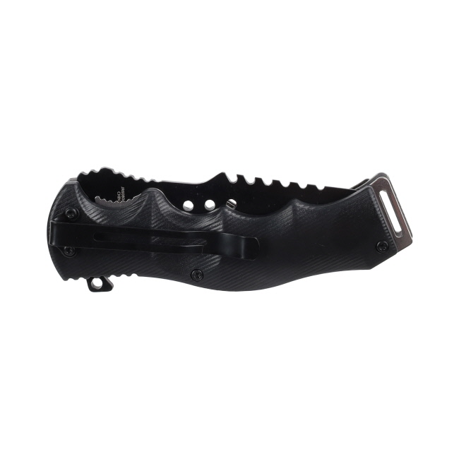 Woodland Tactical Assist-Open Folding Knife with Belt Clip #4