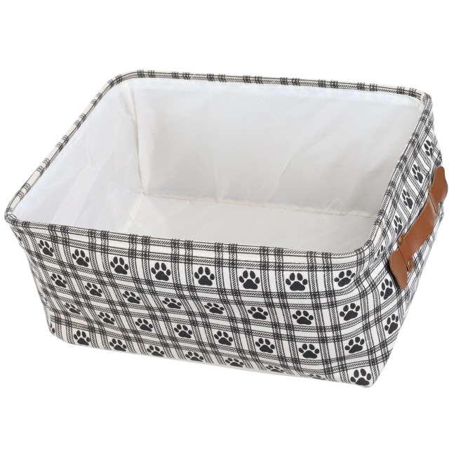 Plaid Pup Pet Storage Bin #2