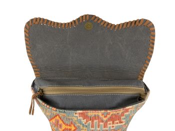 Klassy Cowgirl Southwest Brights Upcycled Shoulder Bag #4