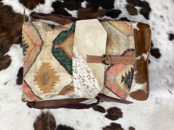 Klassy Cowgirl Desert Sands Upcycled Backpack Bag #3