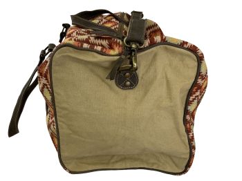 Klassy Cowgirl Navajo Sunset Upcycled Mini Duffle Bag #2
