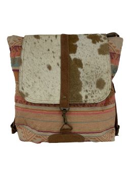 Klassy Cowgirl Vibrant Boho Upcycled Backpack Bag
