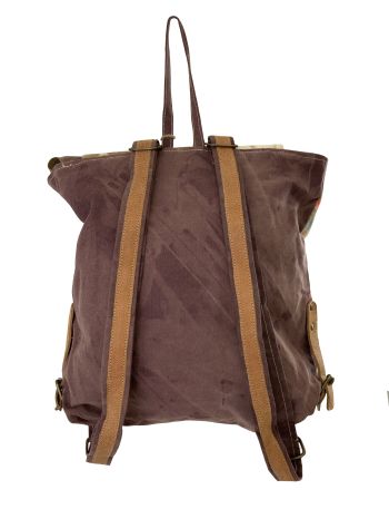 Klassy Cowgirl Vibrant Boho Upcycled Backpack Bag #2