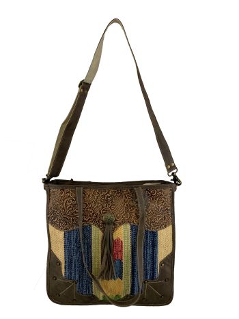 Klassy Cowgirl Sweet Vintage Upcycled Market Tote Bag #3
