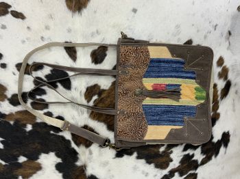 Klassy Cowgirl Sweet Vintage Upcycled Market Tote Bag #5