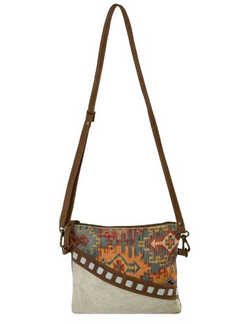 Klassy Cowgirl Southwest Brights Upcycled Crossbody Bag #3