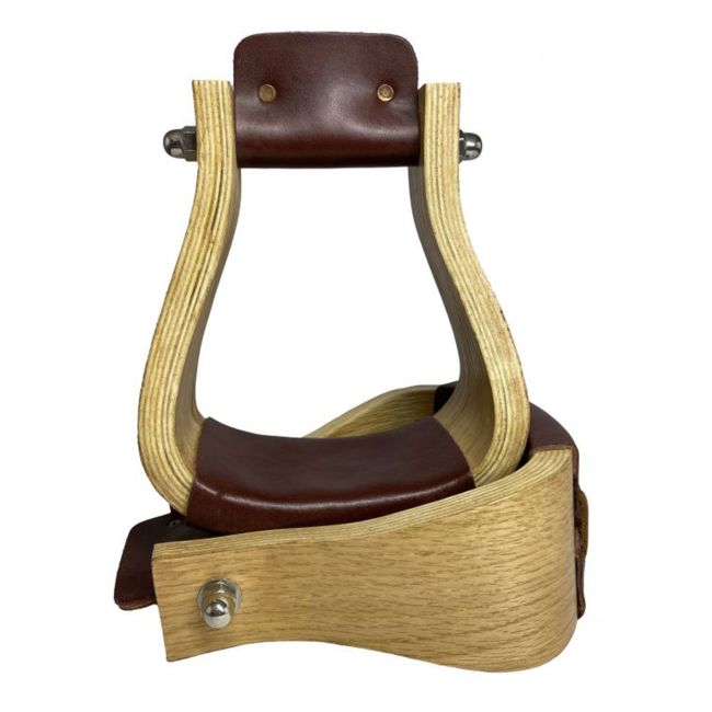 Showman White Ashwood Stirrups #2