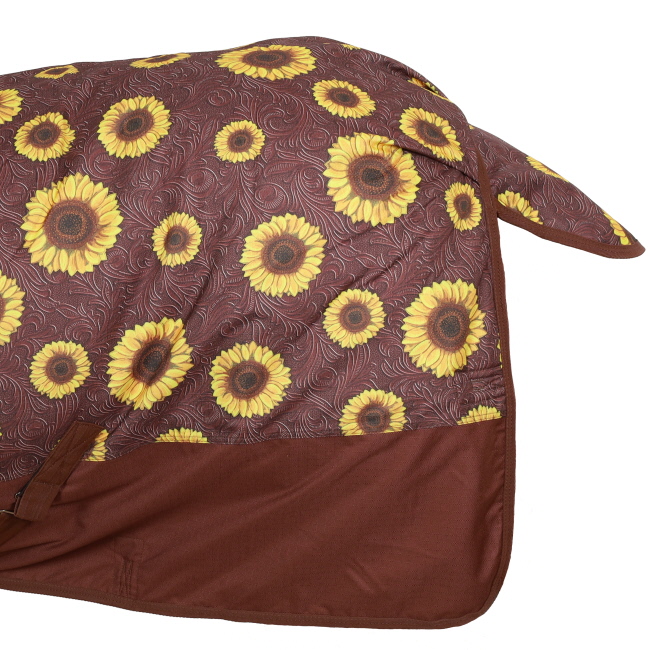 Showman Sunflower 1200D Waterproof and Breathable Turnout Blanket #4