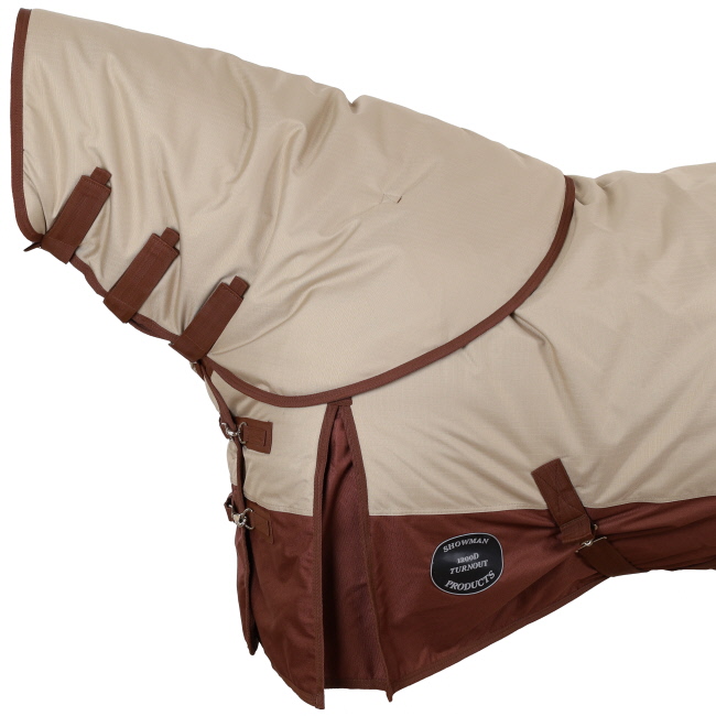 Showman 1200D Waterproof and Breathable Turnout Blanket with Neck Cover #5