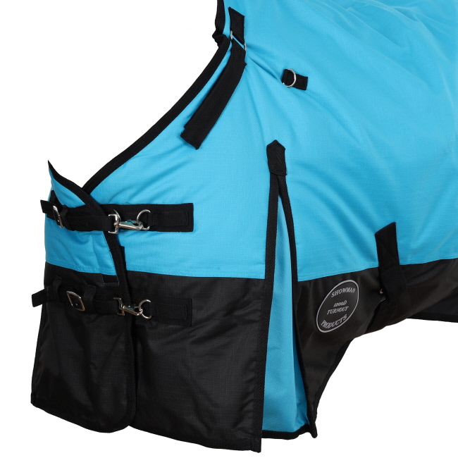 Showman 1200D Waterproof and Breathable Turnout Blanket with Tail Cover #2