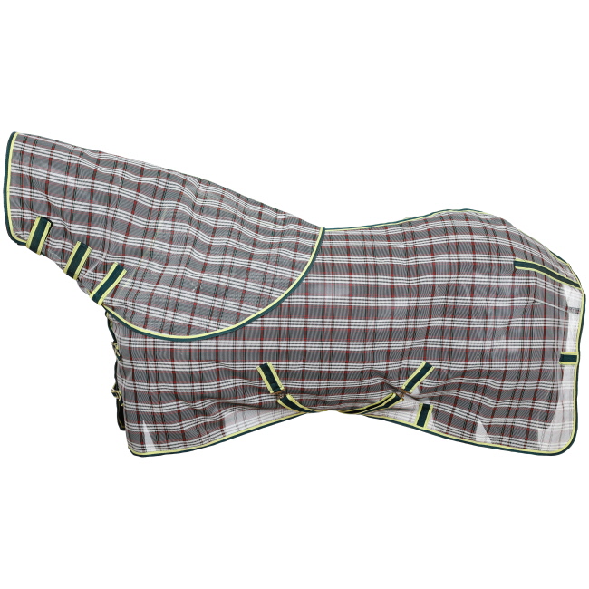 Plaid Mesh Fly Sheet with Detachable Neck #2