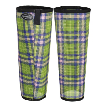 Neon Plaid Stand Up Fly Boot - Medium